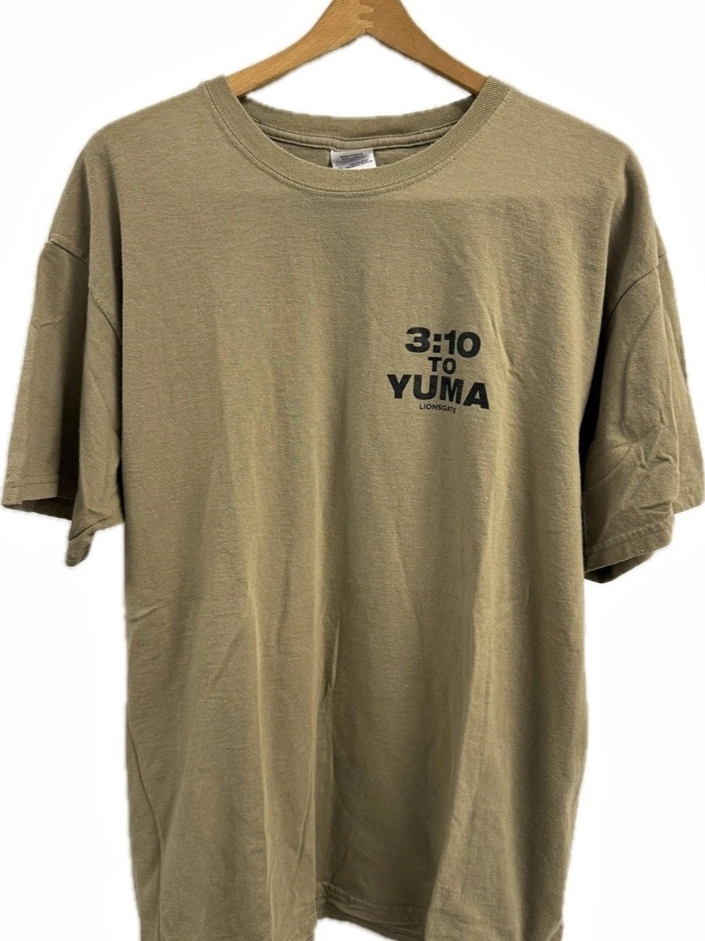 Vintage 3:10 To Yuma Movie Promo Graphic T-Shirt - Men's Size Large
